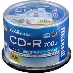 マクセル ＣＤ－ＲＣＤＲ７００ＳＷＰ５０ＳＰ ＣＤＲ７００ＳＷＰ