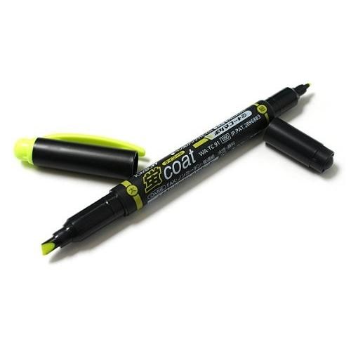 【まとめ買い50個セット】 トンボ鉛筆 蛍コート きいろ 文房具 文具 水性 蛍光 マーカー 蛍光マーカー【ポイント10倍】【送料無料】