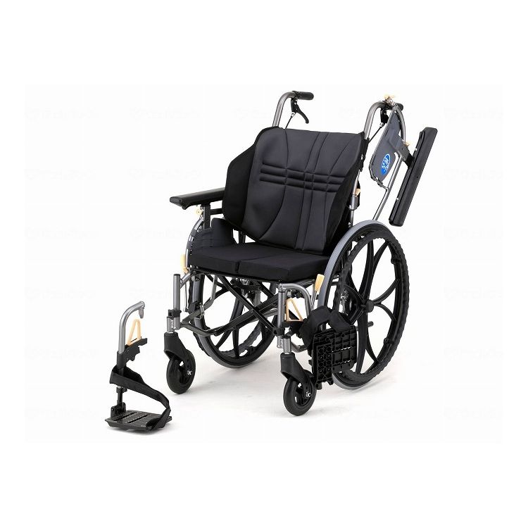 日進医療器 座王X スタンダードタイプNA X521W グレー 座幅40 前座38cm NA-X521W(代引不可)【送料無料】