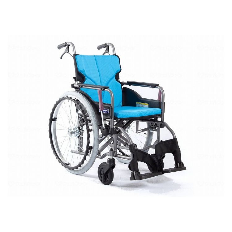 カワムラサイクル モダンAstyle 背折れ自走用 KMD-A22-40-SH ライトブルー(NO.83) 座幅40-前座47cm 車いす 車椅子 車イス キャリー 車 移動 介護 補助(代引不可)【送料無料】｜リコメン堂