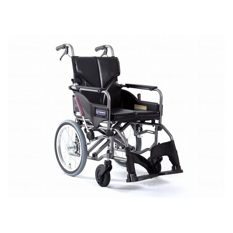 カワムラサイクル モダンAstyle 背折れ介助用 KMD-A16-42-M エコブラック(No.88) 座幅42-前座43cm 車いす 車椅子 車イス キャリー 車 移動 介護 補助(代引不可)【送料無料】|リコメン堂