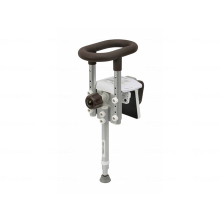 パナソニックエイジフリー 入浴グリップ [ユクリア] UB専用コンパクト 脚付 モカブラウン 200 PN-L12312BR(代引不可)【送料無料】｜リコメン堂