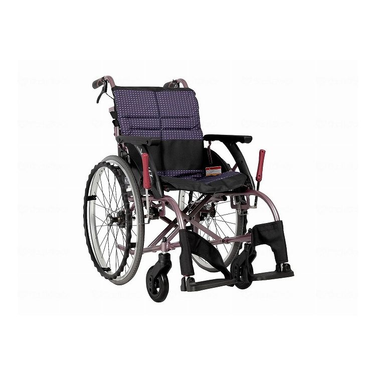 カワムラサイクル WAVITRoo 標準タイプ 自走用WAR22-45-H/ファブリック/座幅45-前座45cm ファブリック 座幅45-前座45cm WAR22-45-H 503513_10705_12446(代引不可)【送料無料】｜リコメン堂
