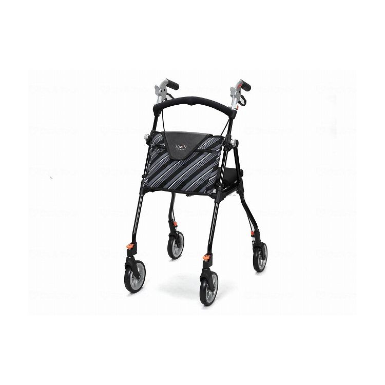 【法人限定】ユーバ産業 スリムフィット(座面付き) ラージサイズ/ストライプブラック/- SL-0680WS ストライプブラック 1台 374461 11857 -(代引不可)【送料無料】 54,000円