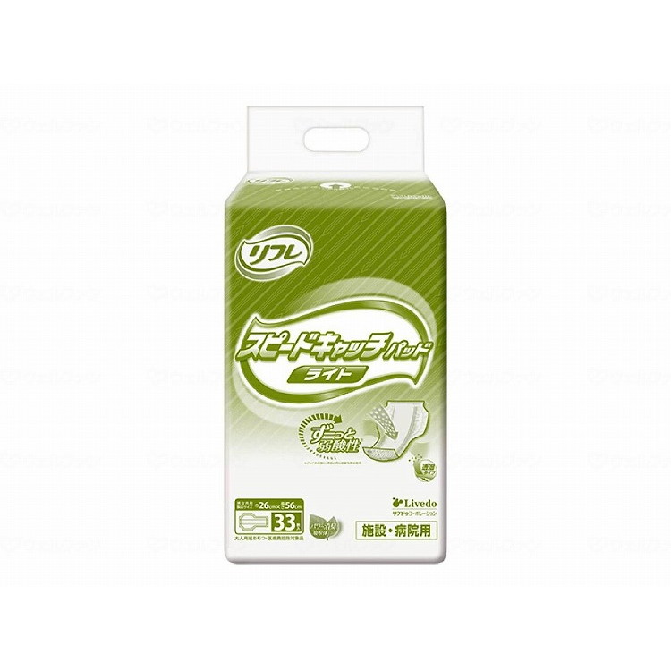 33枚入&times;6袋 リブドゥ Gスピードキャッチパッドライト/ケース/- ケース 18637 801186_1008_-(代引不可)【送料無料】｜リコメン堂