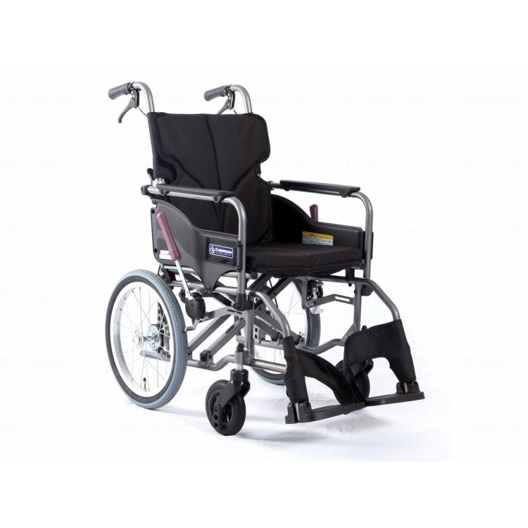 カワムラサイクル モダンAstyle 背折れ介助用 KMD-A16-45-M/No.19黒(ポリエステル)/座幅45-前座43cm(代引不可)【ポイント10倍】【送料無料】|リコメン堂
