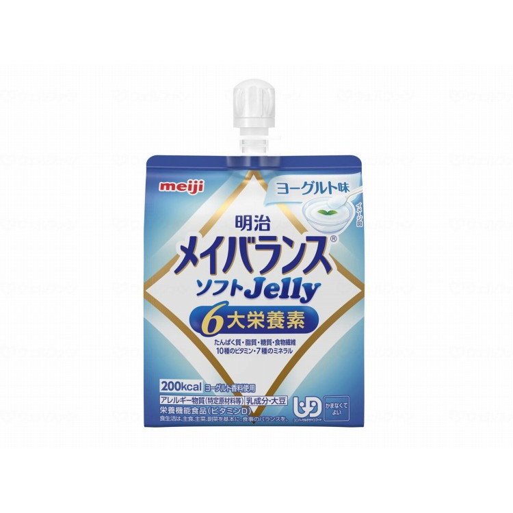 明治 明治メイバランスソフトJelly/ケース/ヨーグルト味(代引不可)【ポイント10倍】【送料無料】