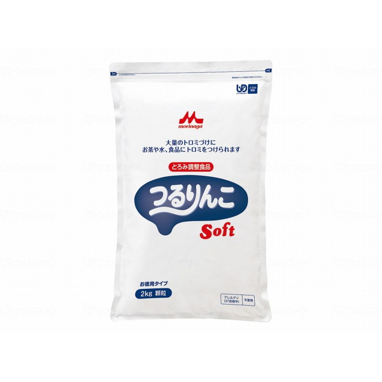 森永乳業クリニコ つるりんこソフト/袋/2kg(代引不可)【ポイント10倍】【送料無料】|リコメン堂