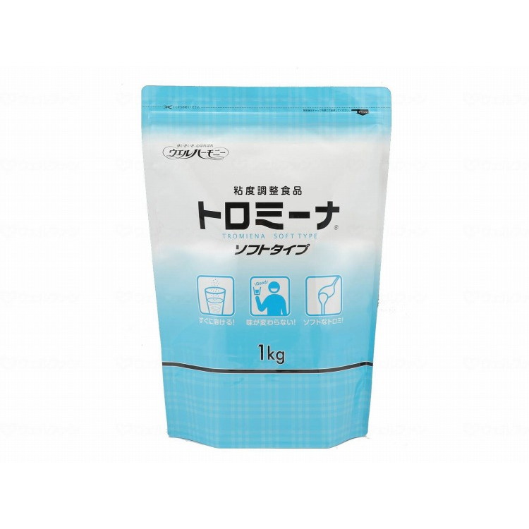 ウエルハーモニー トロミーナ ソフトタイプ/ケース/1kg(代引不可)【ポイント10倍】【送料無料】｜リコメン堂