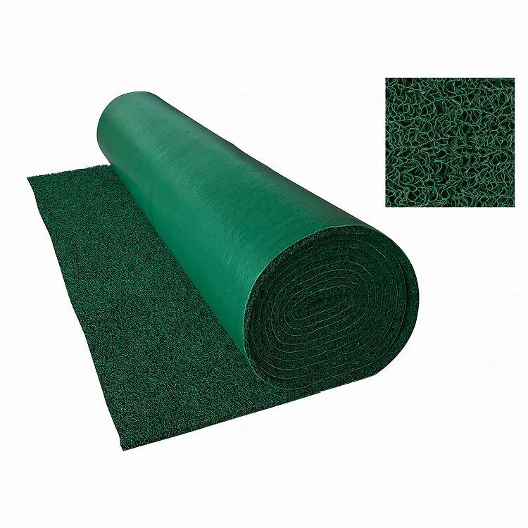 【法人限定】 カーボーイ コイル歩行マット/グリーン/1200mm×700mm(代引不可)【ポイント10倍】【送料無料】