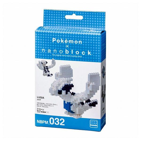 楽天市場】ナノブロック ポケットモンスター ルギア カワダ 玩具