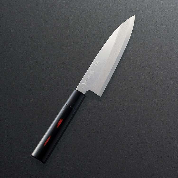 堺包丁 曙塗ハガネ三徳 #4681(代引不可)【ポイント10倍】【送料無料】|リコメン堂