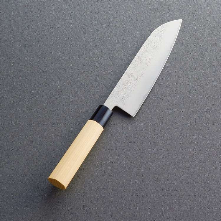濃州孫六作 梨地本割込三徳包丁 150LA(代引不可)【ポイント10倍】【送料無料】|リコメン堂