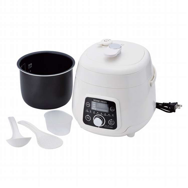 ホームスワン 電気圧力鍋2.5L SDA-60RE(代引不可)【ポイント10倍】【送料無料】