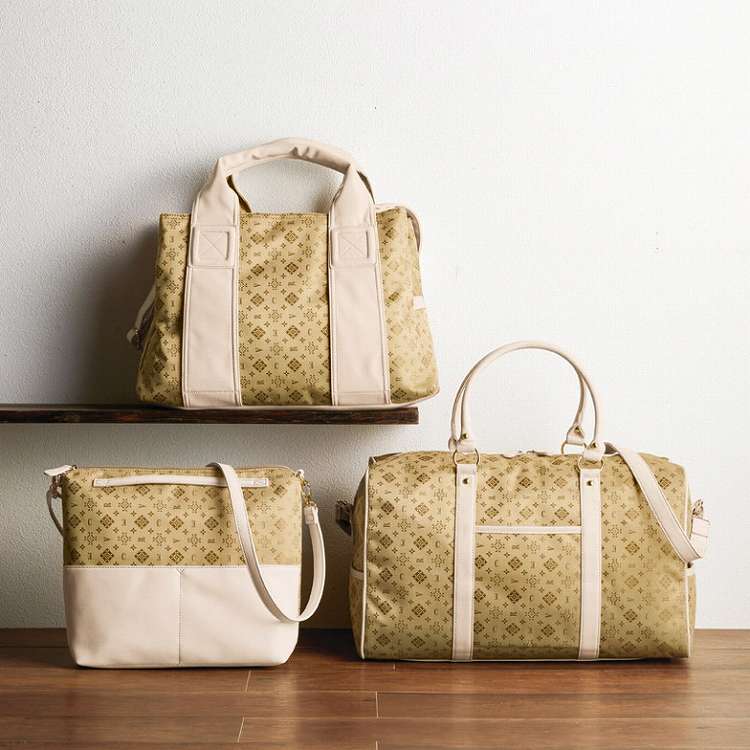 クレア トラベラー ボストン&ショルダー2点 CR25300-G ゴールド(代引不可)【ポイント10倍】【送料無料】