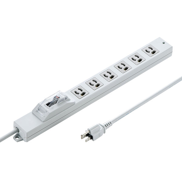 サンワサプライ 安全ブレーカータップ TAP-BR36A-5【送料無料】 (代引不可)
