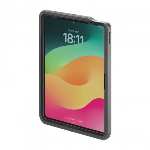 サンワサプライ iPad Air 11インチ(M2/2024)用耐衝撃防水ケース PDA-IPAD17162(代引不可)【送料無料】