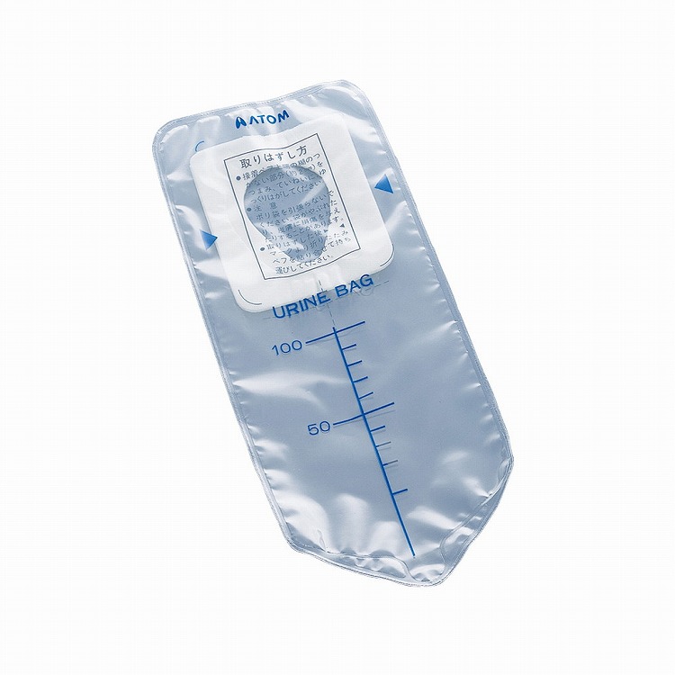 アトム小児採尿バッグ 49001 100ML 100マイ【ポイント10倍】【送料無料】