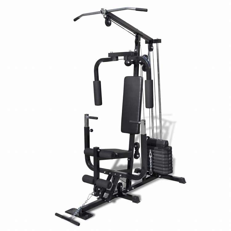 vidaXL マルチジム フィットネスマシンスポーツグッズ エクササイズ&フィットネス ウエイトリフティング ウェイトリフティングマシン・ラック(代引不可)｜リコメン堂