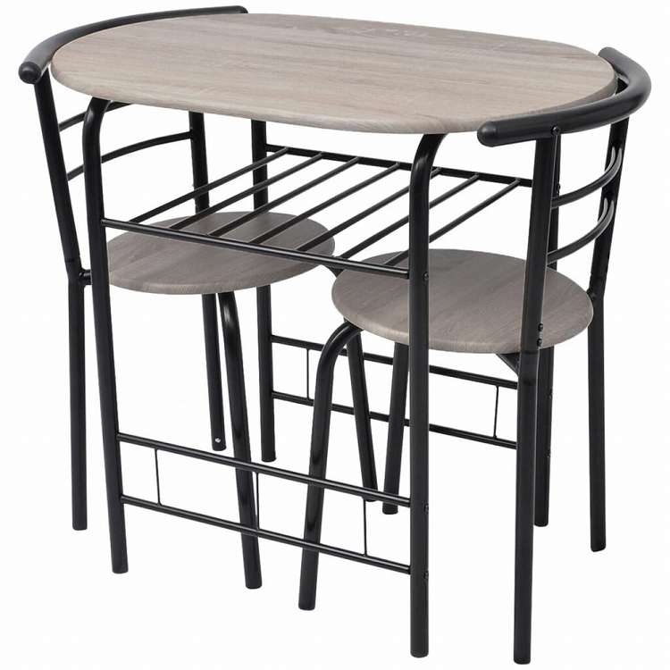 vidaXL 朝食バーセット MDF製家具 家具セット キッチン・ダイニング 家具 Sets(代引不可)