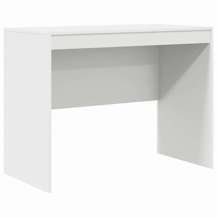 vidaXL デスク その他 ホワイト 100 x 50 x 76 cm エンジニアリングウッド 家具 オフィス家具 デスク