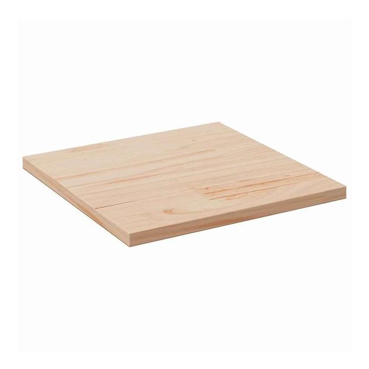 vidaXL テーブルトップ 50x50x2.5 cm 無垢材 パイン材 スクエア 家具 テーブル用品 テーブルトップ(代引不可)【送料無料】