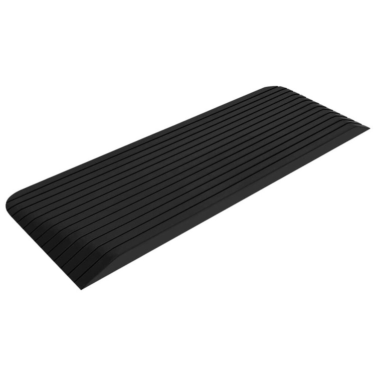 vidaXL 敷居ランプ 110x41x5 cm ゴム ビジネス&工業用 標識・サイン 道路標識(代引不可)【送料無料】