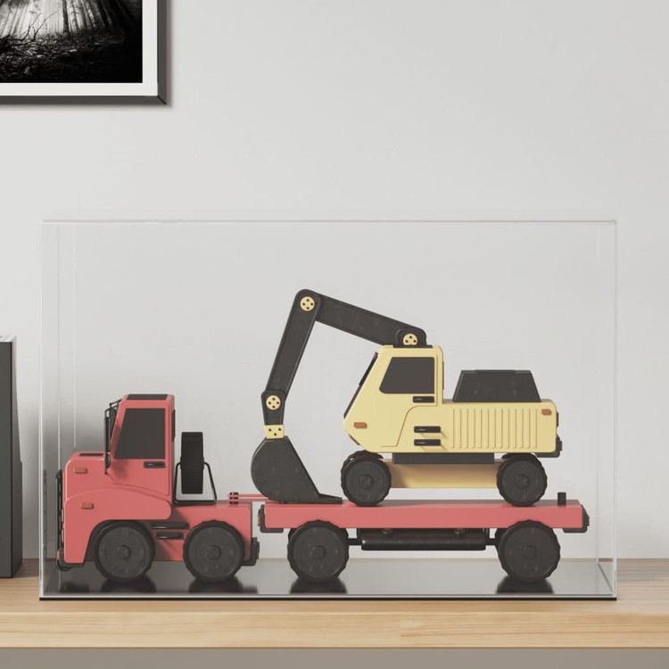vidaXL ディスプレイボックス 透明 56×36×37cm アクリル ビジネス 工業用 リテール 小売ディスプレイケース(代引不可)
