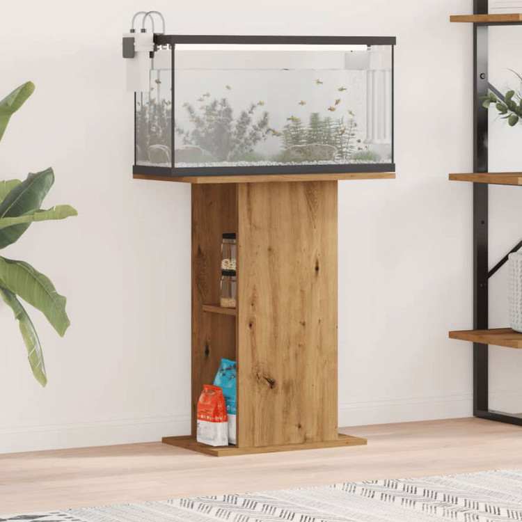 vidaXL 水槽スタンド アーティザンオーク 36×60,5×72,5cm エンジニアードウッド 動物 ペット用品 ペット用品 魚用品 Aquarium Stands(代引不可)