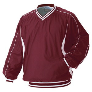 ZETT/ゼット BOV300-6811 長袖Vネックジャンパー（高校野球ルール対応品） 【Mサイズ】 （エンジ×ホワイト） 楽天市場】ZETT（ゼット） BOV300 長袖Vネックジャンパー（高校野球