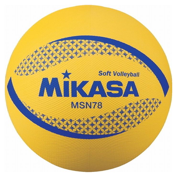 ミカサ MIKASA ソフトバレー カラーソフトバレーボール検定球 イエロー MSN78Y セール