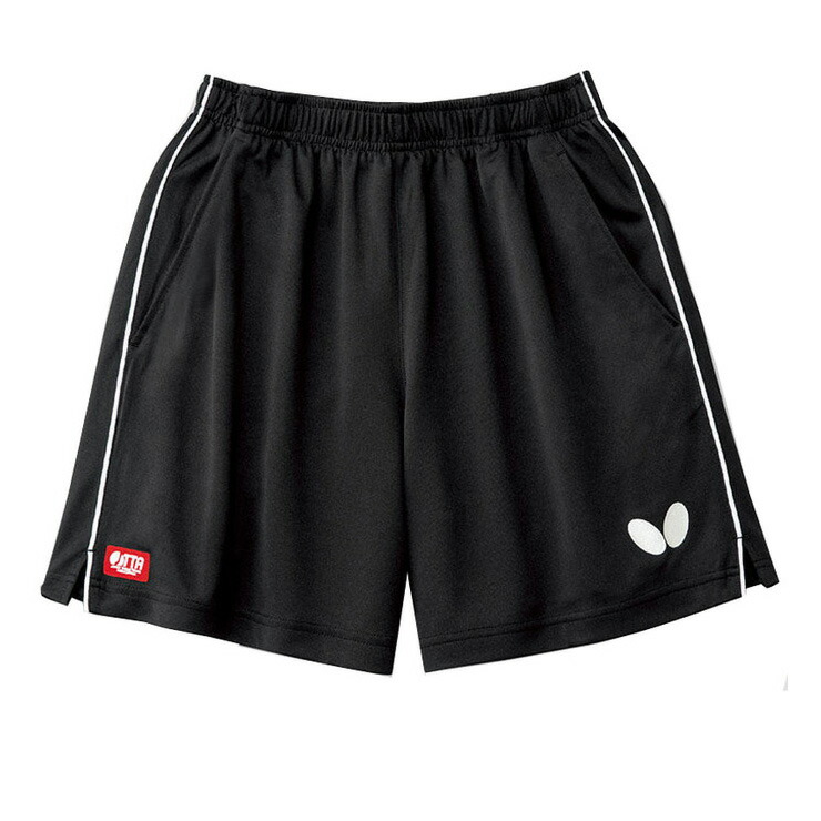 ロゴライン・ハーフパンツ｜製品情報｜バタフライ卓球用品