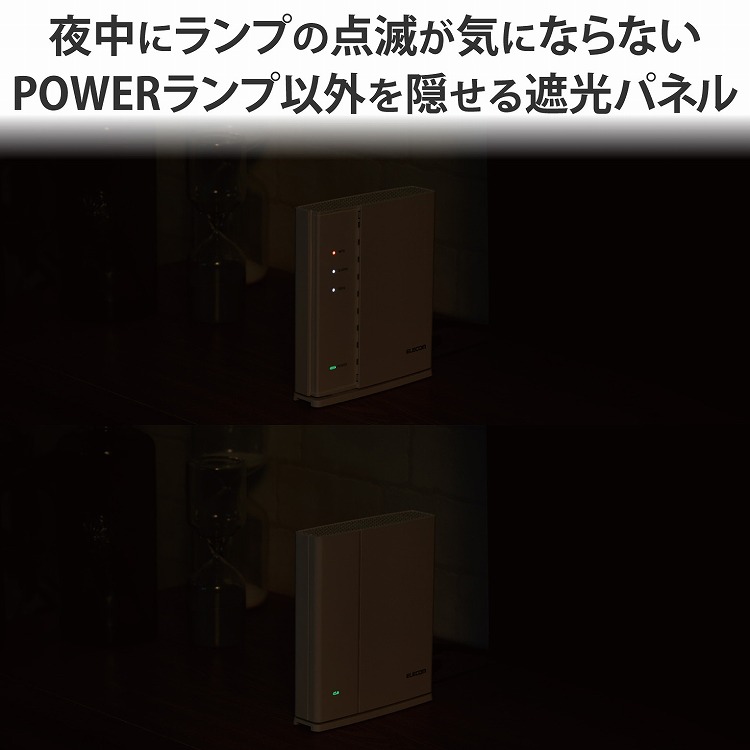 エレコムWi-Fiルーター無線LAN親機+中継器867+400Mbps11ac.n.a.b.gメッシュネットワークホワイトWMC-DLGST2-W(代引不可)【送料無料】