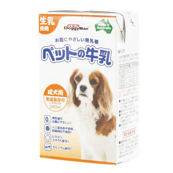 77円 【60%OFF!】 ドギーマンハヤシ トーア事業部 ペットの牛乳 成犬用 250ml