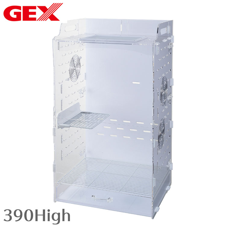 アクリルケージハイタイプ90センチ　フクロモモンガ　小鳥など GEX GEX アクリルルーム III 390High フクロモモンガ/デグー用
