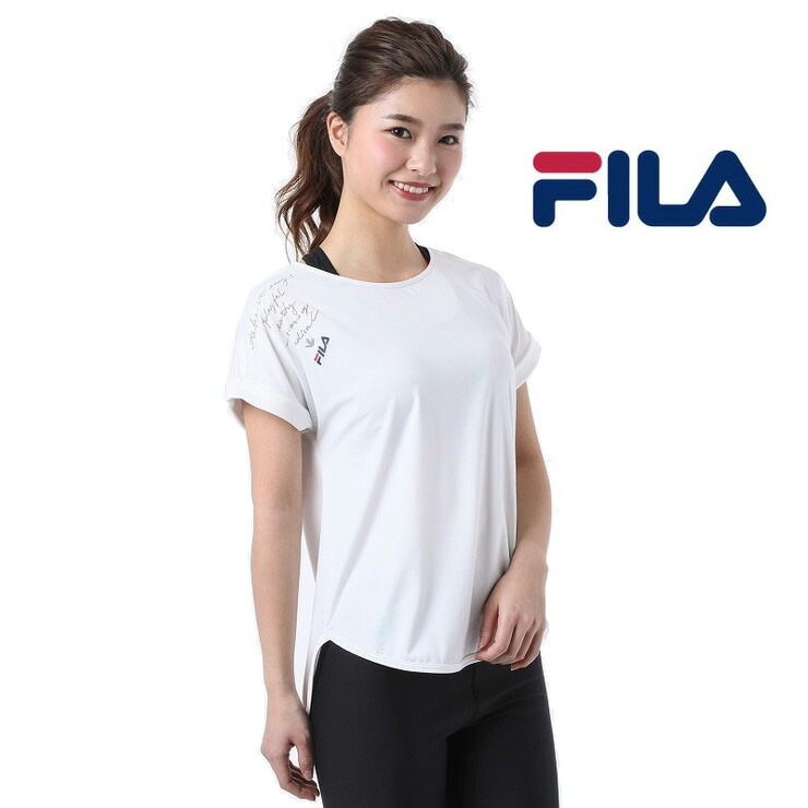 楽天市場 Fila Fila フィラ トリコtシャツ ヨガ スポーツ ジム ウェア スポーツウェア ジムウェア ヨガウェア 運動 レディース S1 リコメン堂スポーツ館