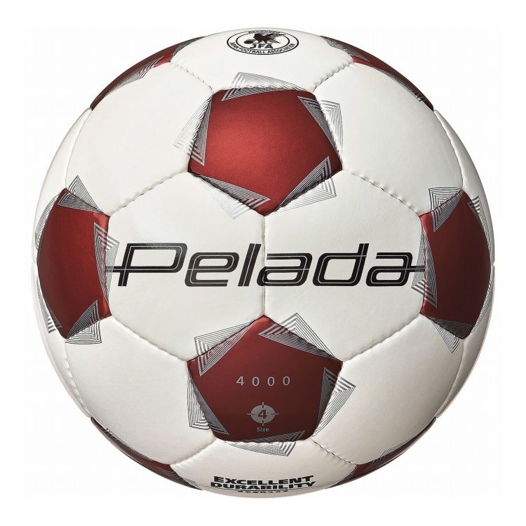 ペレーダ4000 4号白赤 モルテン サッカー フットサル ボール シャトル【送料無料】