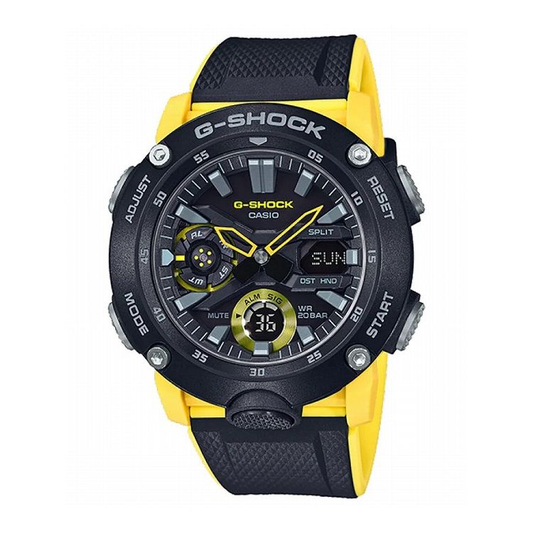 【国内正規品】 G-SHOCK Gショック GA-2000-1A9JF カシオ CASIO ジーショック メンズ アナログ ブラック 20気圧防水 無機ガラス 樹脂ベルト【送料無料】