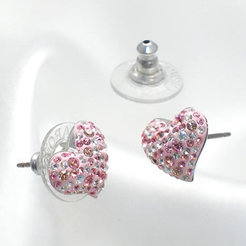 Rikomendofuhonkan Swarovski Earring Earrings Rikomendofuhonkan Swarovski Earring Earrings 993487 Alana Light Rose Pierced P04jul15 Rakuten Global Market