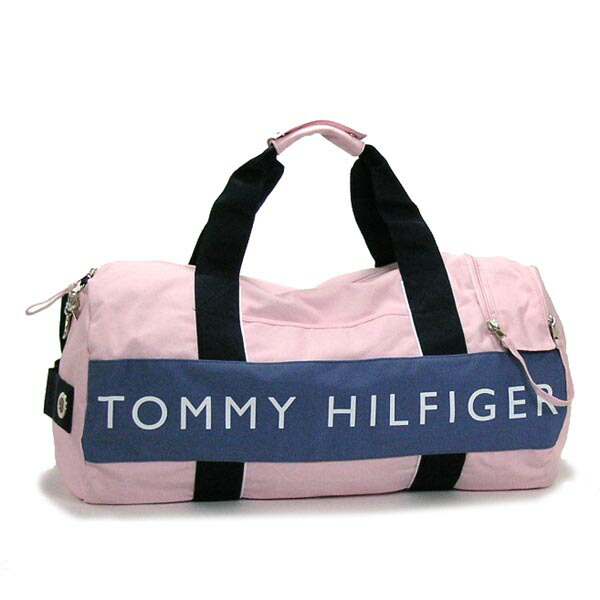 tommy hilfiger pink duffle bag