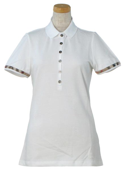 burberry women's polo shirts