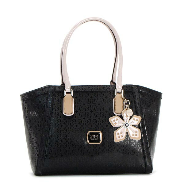 Guess Tote Bag Sg452523 Hula Uptown Carryall Black Bk