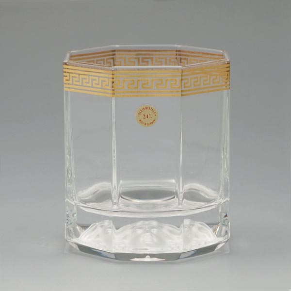 versace whiskey glass