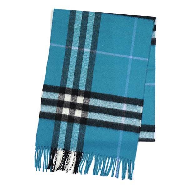 burberry teal scarf