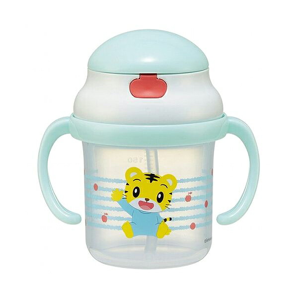 スケーター ベビー用 ストローホッパー 両手マグ 230ml しまじろう ボーダー KSH2 キッズ ベビー かわいい 可愛い キャラクター 柄 Skater