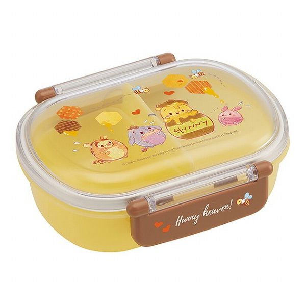 新品 スケーター 銀イオン抗菌 子供用 弁当箱 ランチボックス 360mlウフフィ くまのプー