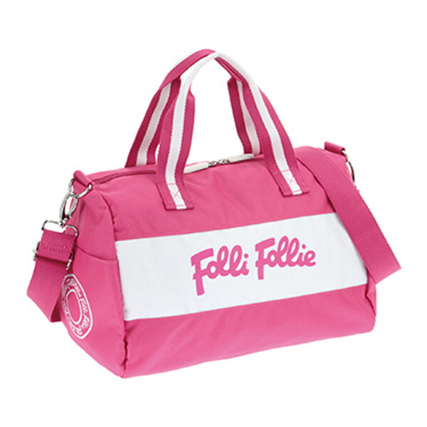 Rikomendofuasshonkan Folli Follie Boston Bag Las Hb13k010sf Fuc Folli Follie Boston Bag Las Hb13k010sf Fuc Pink White