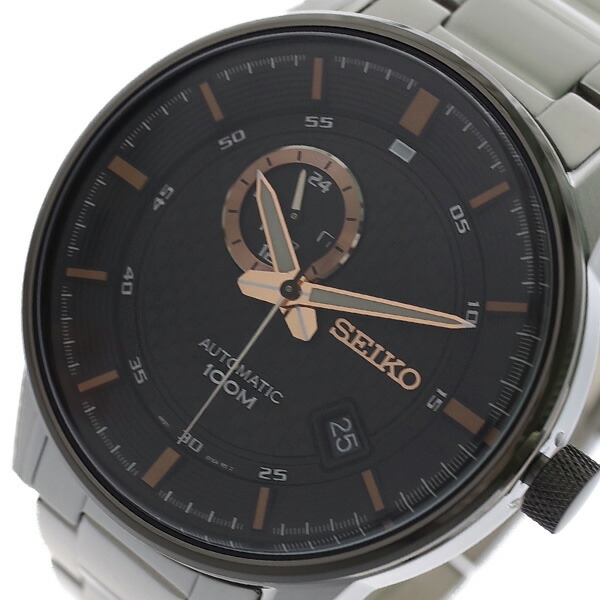 全品送料無料 セイコー Seiko 腕時計 メンズ Ssa3k1 自動巻き ブラック シルバー 予約販売品 Www Faan Gov Ng