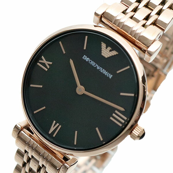 楽天1位 エンポリオアルマーニ Emporio Armani 腕時計 レディース Ar クォーツ ブラック ピンクゴールド リコメン堂ファッション館 格安即決 Doutoresdaalegria Org Br