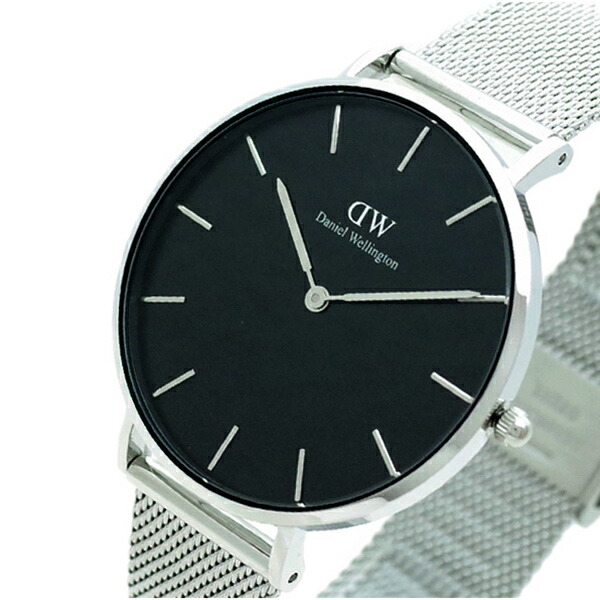 人気ブランド ダニエルウェリントン Daniel Wellington 腕時計 レディース Dw Classic 36mm クォーツ ブラック シルバー Sterling リコメン堂ファッション館 コンビニ受取対応商品 Guardia Csc Gob Ec